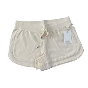 NWT PJ Salvage XL Stone Natural Thermal Waffle Lounge Pajama Shorts #PQ20